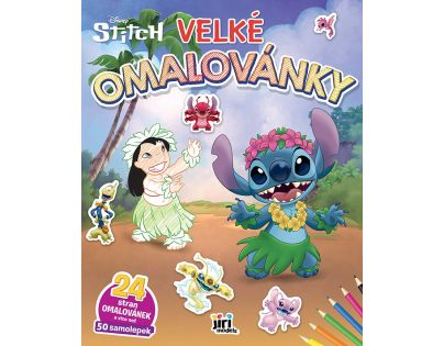 Velké omalovánky Lilo & Stitch