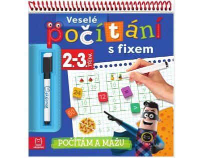 Veselé počítání s fixem. Počítám a mažu