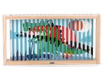 Vilac Dřevěná 4D skládačka Zvířátka