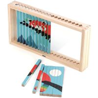 Vilac Dřevěná 4D skládačka Zvířátka 5