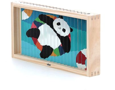 Vilac Dřevěná 4D skládačka Zvířátka