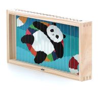 Vilac Dřevěná 4D skládačka Zvířátka 6