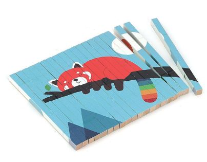 Vilac Dřevěná 4D skládačka Zvířátka