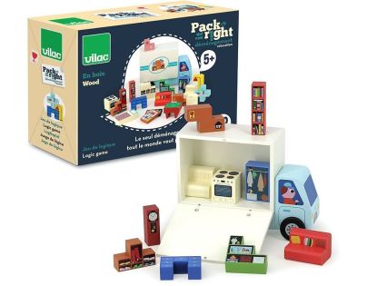 Vilac Dřevěná logická hra Nalož to správně! Stěhováci