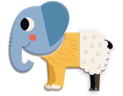 Vilac Dřevěné magnetky Legrační zvířátka