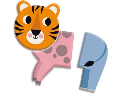 Vilac Dřevěné magnetky Legrační zvířátka