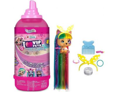 VIP Pets pejsek s doplňky a extra dlouhými vlasy