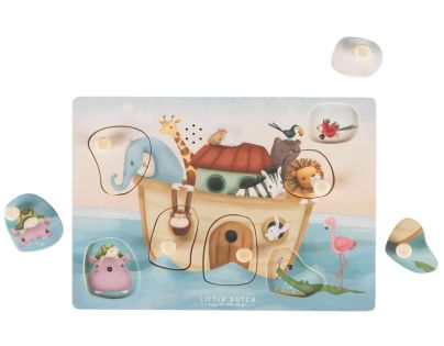 Vkládací puzzle se zvukem Noemova archa