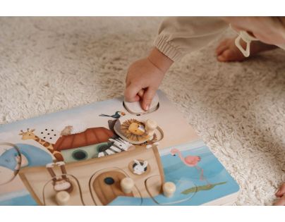 Vkládací puzzle se zvukem Noemova archa