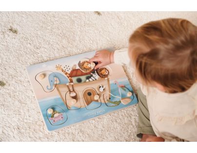 Vkládací puzzle se zvukem Noemova archa