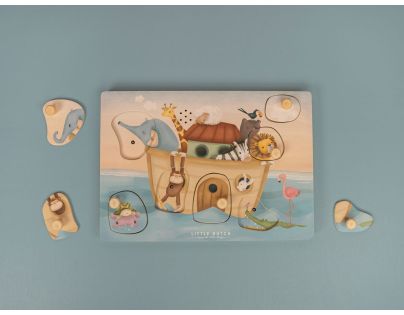 Vkládací puzzle se zvukem Noemova archa