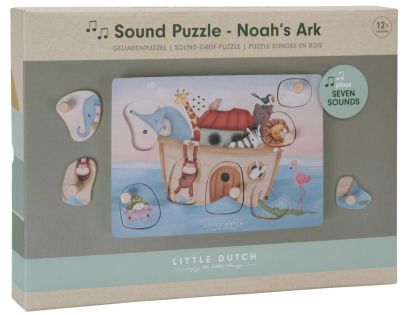 Vkládací puzzle se zvukem Noemova archa