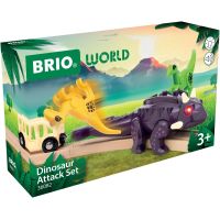 Vlaková sada dinosauří útok 6