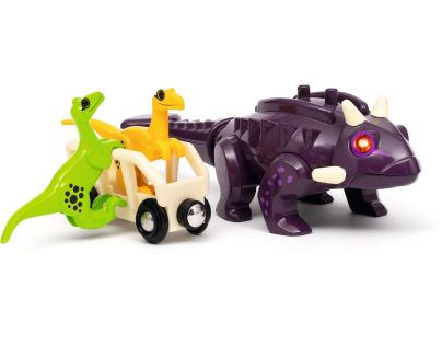 Vlaková sada dinosauří útok