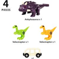 Vlaková sada dinosauří útok 5