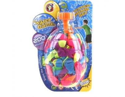 Vodní bomby 200ks - Poškozený obal