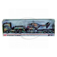 Vojenské nákladní auto + tank/helikoptéra 50cm Dickie 3534750 4