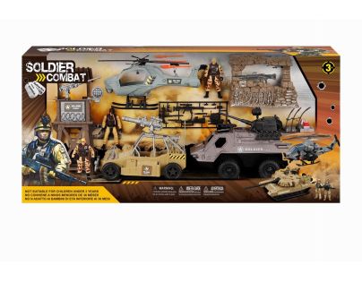 Alltoys Vojenský set se světelným a zvukovým efektem
