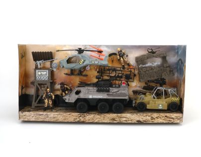 Alltoys Vojenský set se světelným a zvukovým efektem