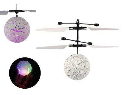 Mustar Vrtulníková koule s měnícím LED světlem