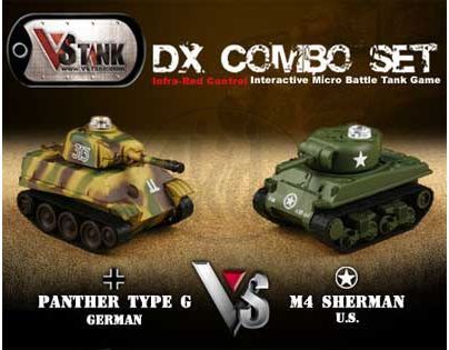 VsTank V4 Double Panther vs. US Sherman