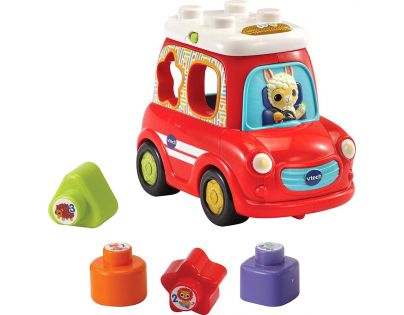 Vtech Červené mluvící auto CZ