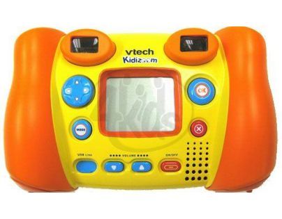 Vtech 122716 - Kidizoom oranžový s pouzdrem - dětský fotoaparát