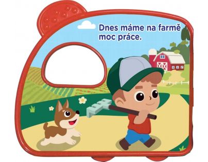 Vtech knížka pro nejmenší U nás na farmě CZ