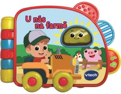 Vtech knížka U nás na farme SK - Poškozený obal