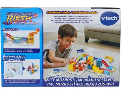 Vtech Kuličková dráha Blesk Dvojitý skok CZ SK
