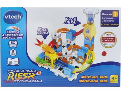 Vtech Kuličková dráha Blesk Dvojitý skok CZ SK