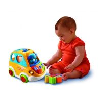 VTech Mluvící auto vkládačka - žluté CZ - Poškozený obal 3