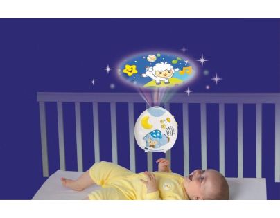 VTech Projektor s uspávankami a barančekmi na oblohe SK - Poškozený obal