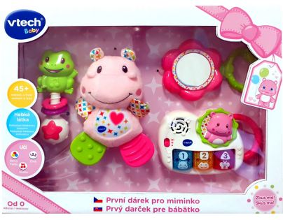 Vtech Prvý darček pre bábëtko ružový SK