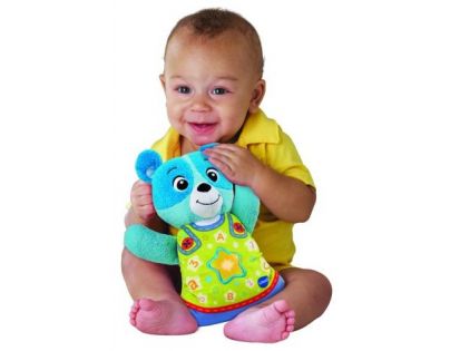 Vtech Usínáček Medvídek - modrý 22cm - Poškozený obal