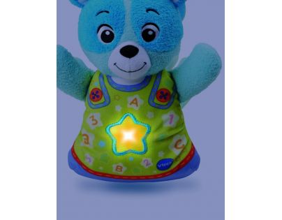 Vtech Usínáček Medvídek - modrý 22cm - Poškozený obal
