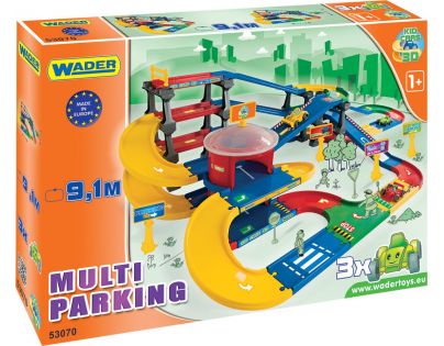 WADER Kid cars 3D multi parkování 9,1 m