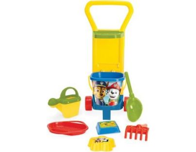 Wader Vozík na pláž 59 cm se sadou na písek Paw Patrol