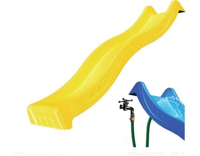 Wavy star skluzavka krátká modrá 220 cm