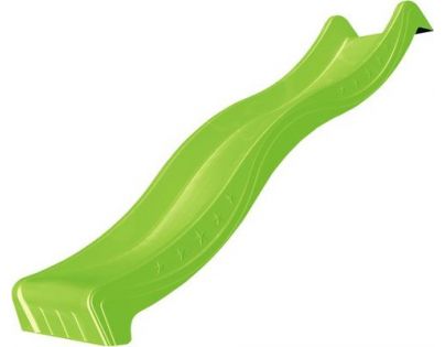 Wavy star skluzavka krátká zelená 220 cm