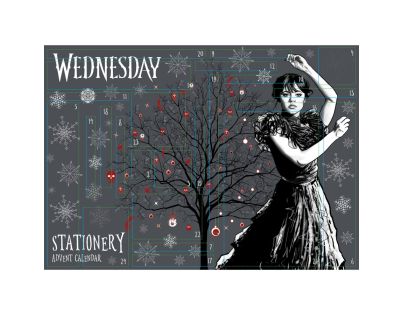 Wednesday adventní kalendář (papírenský)