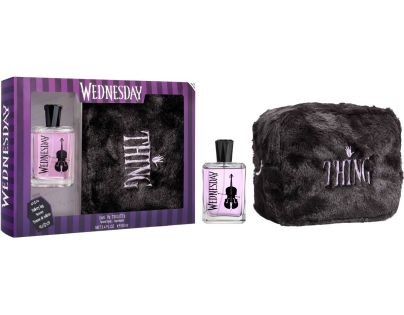 Wednesday dárkový set EDT 100 ml + toaletní taška - Poškozený obal