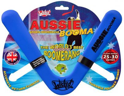 Wicked Aussie Booma Bumerang - Modrý