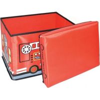 Wiky Box na hračky 40 cm Hasičské auto 2