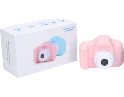Wiky Dětský digitální fotoaparát růžový Foto 48Mpx Video Full HD