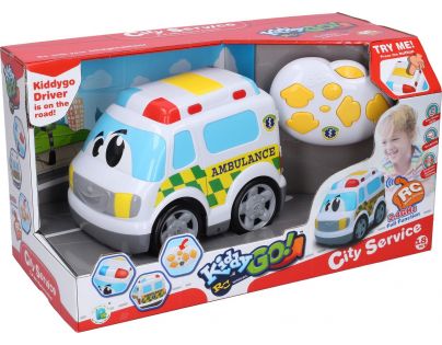 Wiky Kiddy Sanitka RC na dálkové ovládání s efekty 19 cm