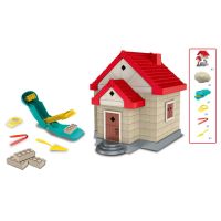 Wiky Kinetický písek sada na stavbu s cihliček Dům 750g 2