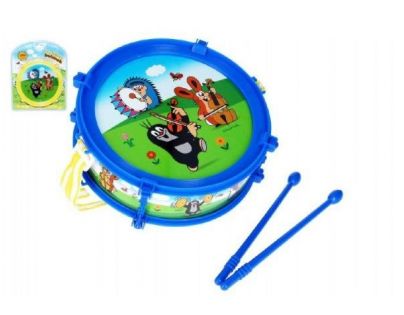 Wiky Krteček Bubínek s paličkami 20 cm