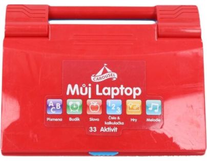 Wiky Laptop dětský 24 x 19,5 cm mluvící česky - Poškozený obal