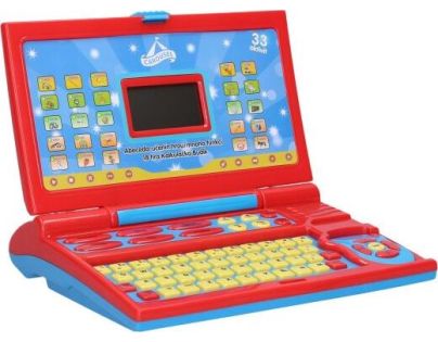 Wiky Laptop dětský 24 x 19,5 cm mluvící česky - Poškozený obal